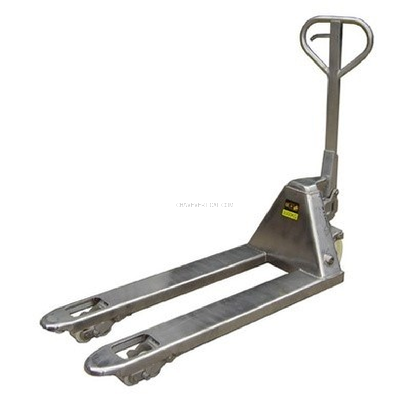 Porta-paletes manual galvanizado POWERED PPT2500GDNW 2500 kg rodas nylon