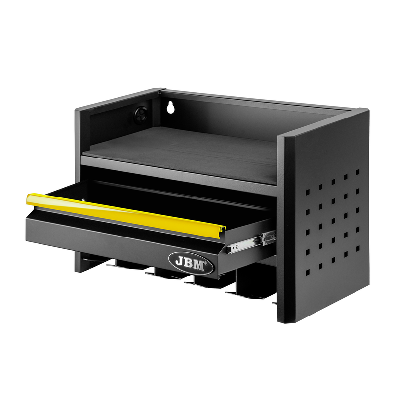 Prateleira de Armazenamento para Ferramentas Elétricas de 3 Níveis - Amarelo JBM