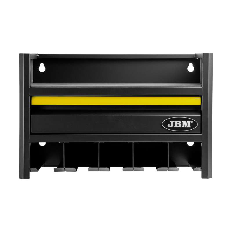 Prateleira de Armazenamento para Ferramentas Elétricas de 3 Níveis - Amarelo JBM