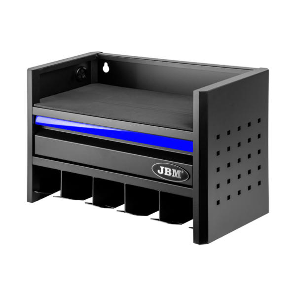 Prateleira de Armazenamento para Ferramentas Elétricas de 3 Níveis - Azul JBM