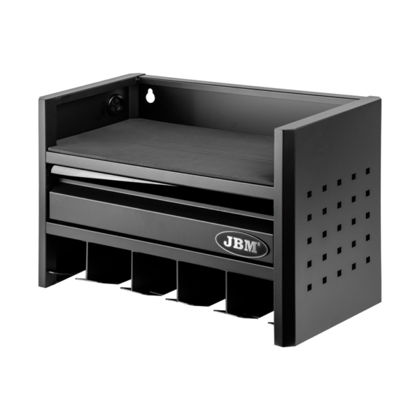 Prateleira de Armazenamento para Ferramentas Elétricas de 3 Níveis - Preto JBM
