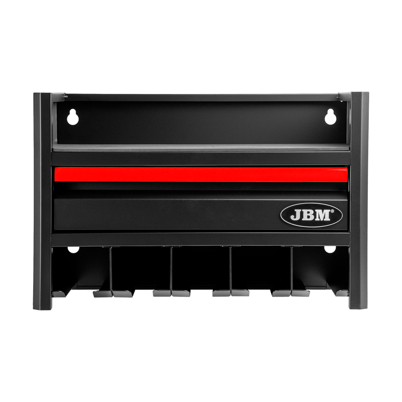 Prateleira de Armazenamento para Ferramentas Elétricas de 3 Níveis - Vermelho JBM