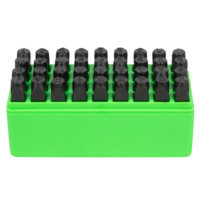 Punções Alfabéticos e Numéricos 8MM JBM