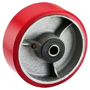 Roda Traseira para Porta-Paletes POWERED PU Ø200×50 mm