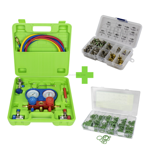 Serie374: 53456 Set Sistema Aacc (Bar) +53599 Conjunto de Válvulas + 50807 Caixa de O'rings JBM