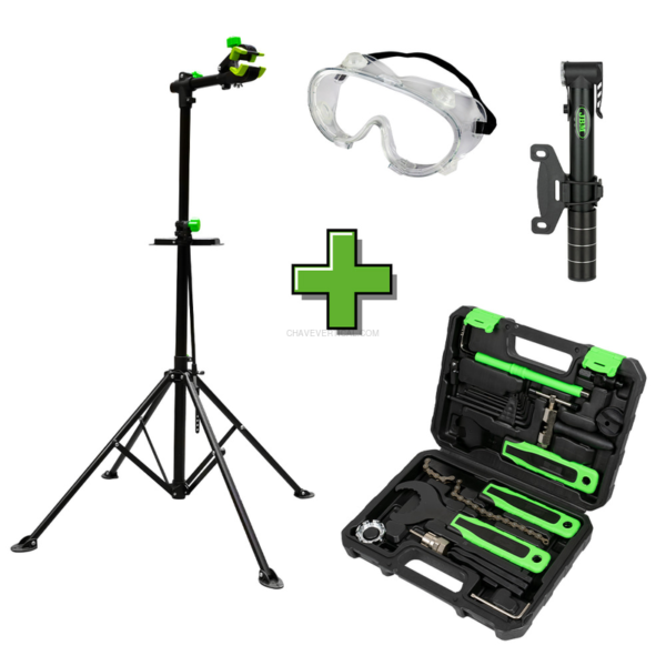 Suporte para Reparação de Bicicletas + 54170 + 53785 + 54073 JBM