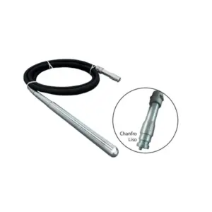 Agulha Vibratória com Transmissão POWERED 28 mm 4 m Tipo C