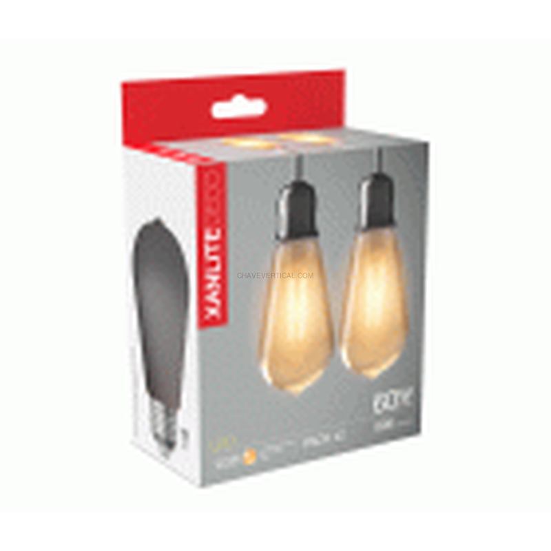 2 BOMBILLAS LED AMBAR E27 806LM XANLITE PACK2RFDE800STA