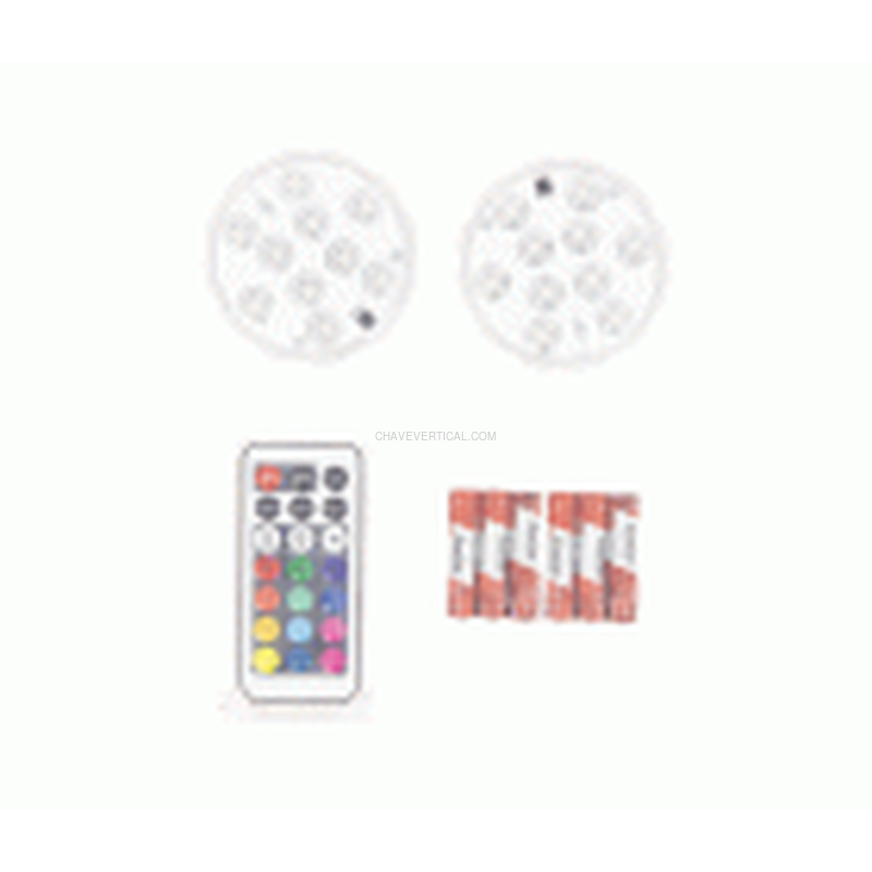 2 LAMP FLOTANTES PISCINA MANDO RGB XANLITE PACK2LPIP68RVB