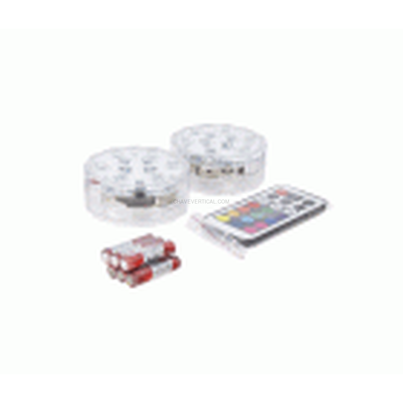 2 LAMP FLOTANTES PISCINA MANDO RGB XANLITE PACK2LPIP68RVB