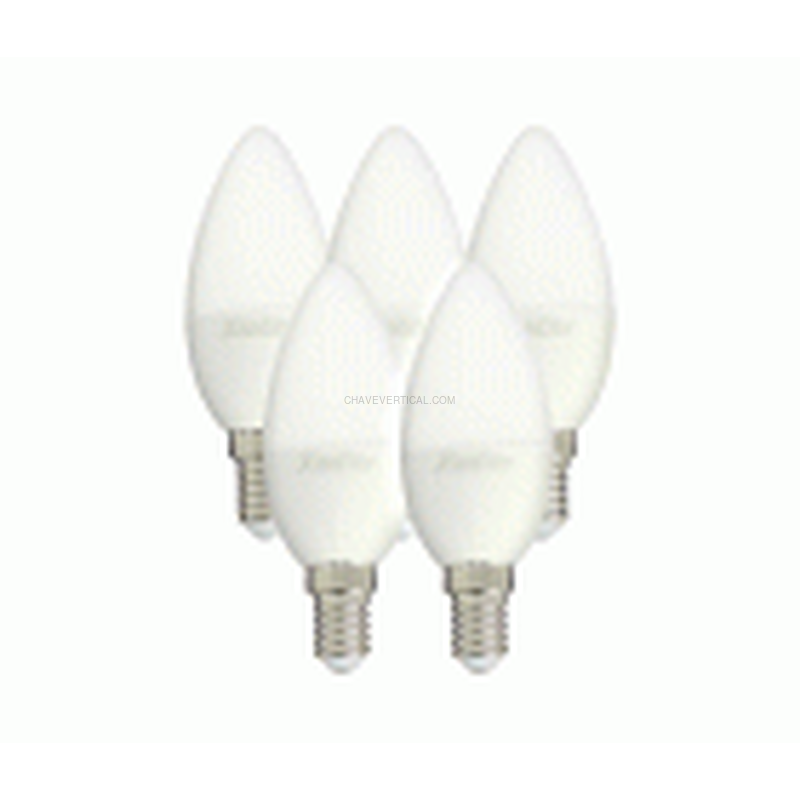 5 BOMBILLAS LED VELA E14 470LM 2700K XANLITE EG-PACK5EV470F