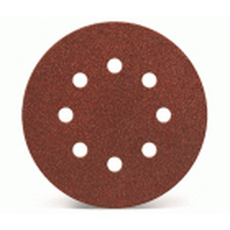 6 DISCOS LIJA 115MM 8 AGUJEROS VELCRO MSE