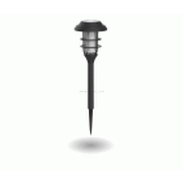 BALIZA SOLAR LED NEGRA IP44 EFEC LLAMA XANLITE EG-SOBAFLAM