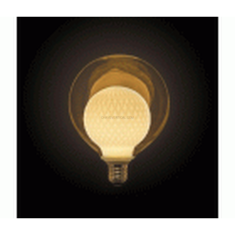 BOMBILLA DISENO DOBLE VIDRIO OPACA XANLITE RFDEB125DVMILKY