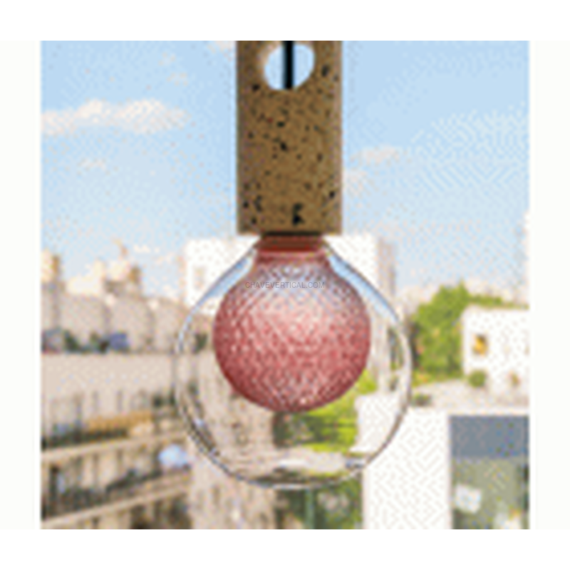 BOMBILLA DISENO DOBLE VIDRIO ROSA XANLITE RFDEB125DVPINK