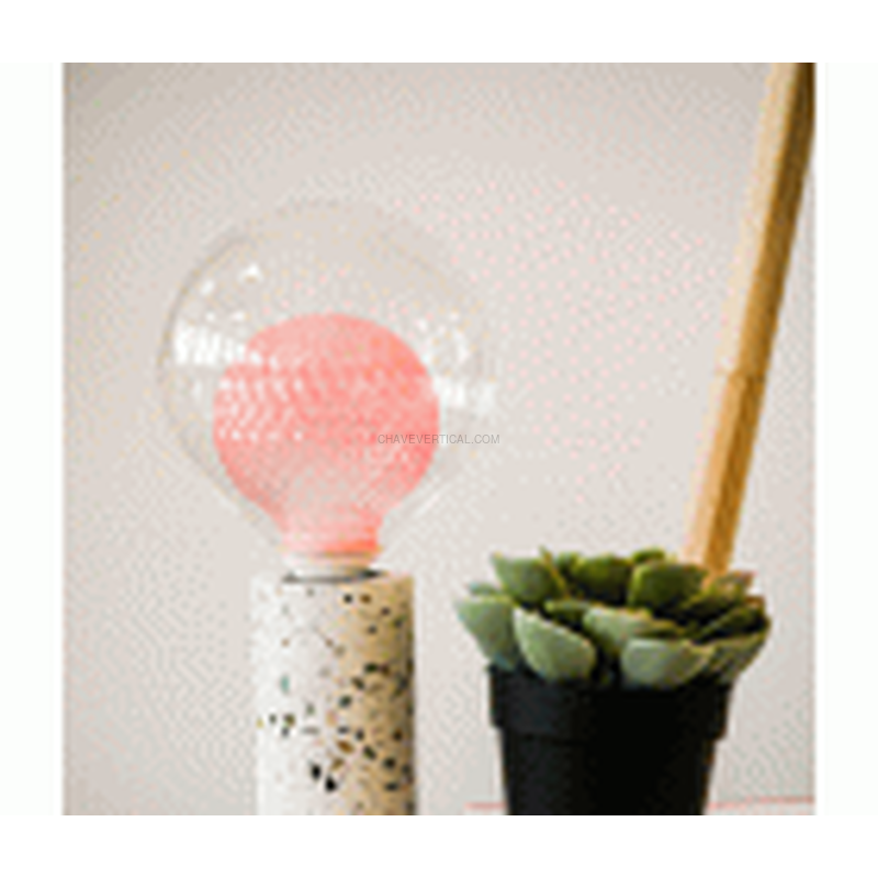 BOMBILLA DISENO DOBLE VIDRIO ROSA XANLITE RFDEB125DVPINK