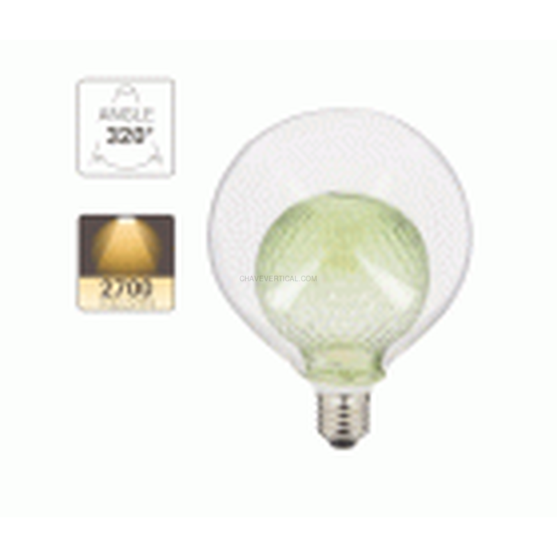 BOMBILLA DISENO DOBLE VIDRIO VERDE XANLITE RFDEB125DVGREEN