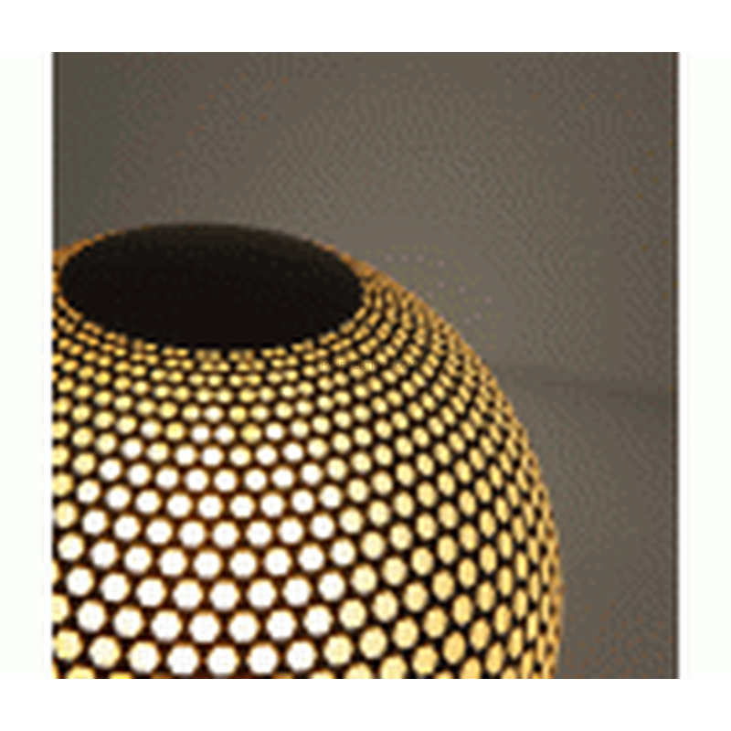 BOMBILLA DISENO PUNTOS NEGRA XANLITE RFDEB125GRAPHRO