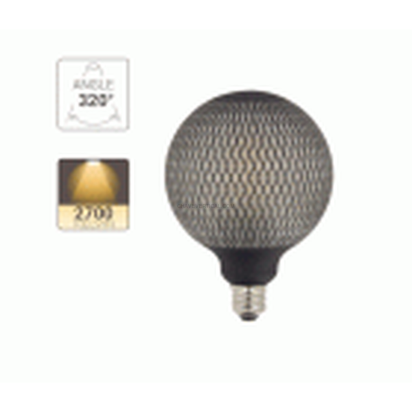 BOMBILLA DISENO RED NEGRA XANLITE RFDEB125GRAPHLO