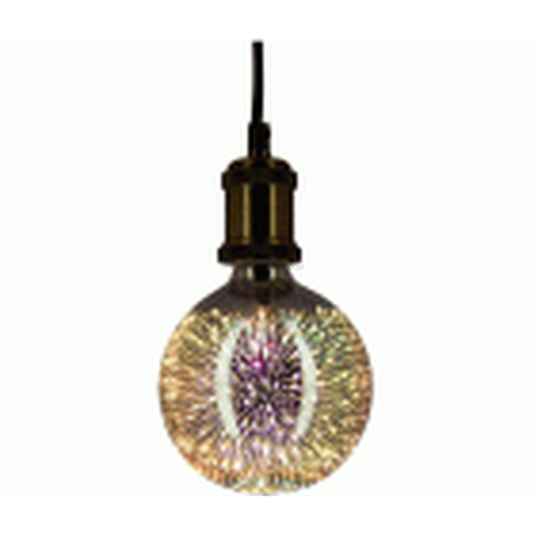 BOMBILLA LED DECORATIVA EFECTO 3D XANLITE RFDE400B1253D