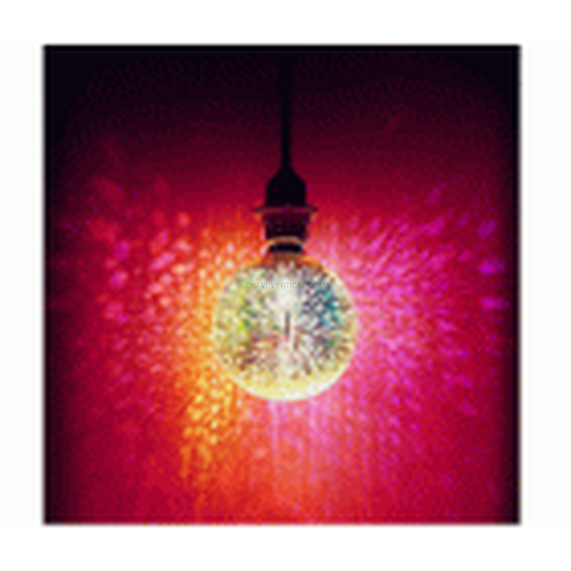 BOMBILLA LED DECORATIVA EFECTO 3D XANLITE RFDE400B1253D