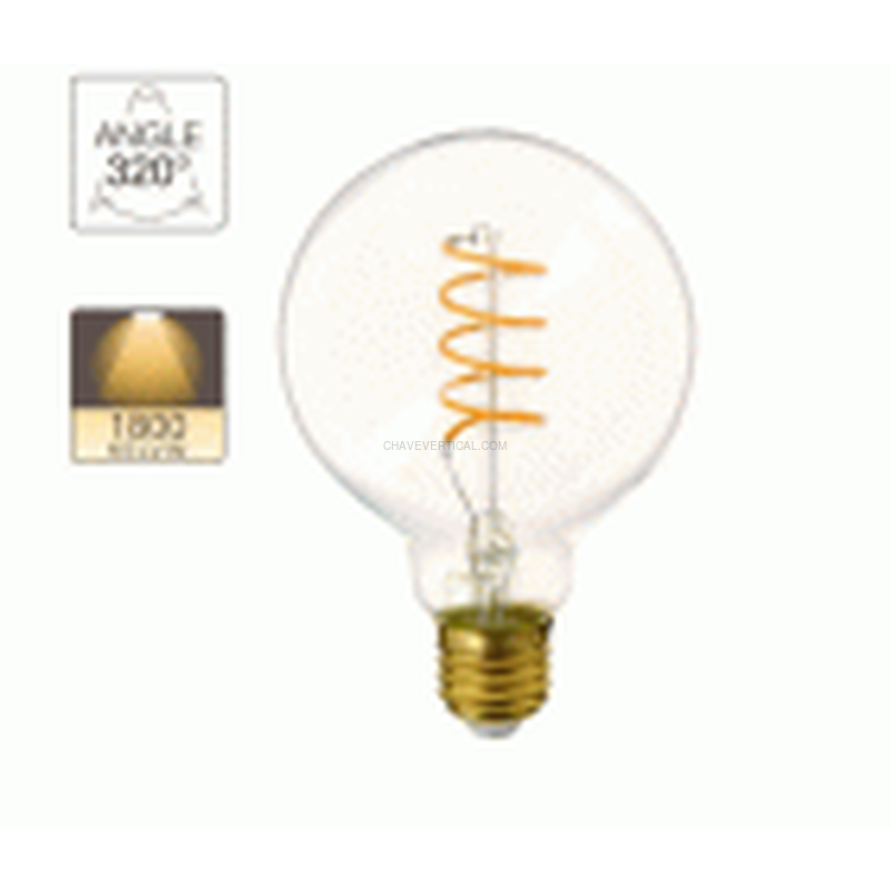 BOMBILLA LED DECORATIVA G95 XANLITE EG-RFDE280B95S