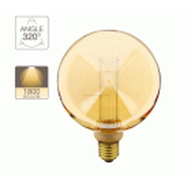 BOMBILLA LED DECORATIVA HOLOGRAM XANLITE RFDHE200B125S