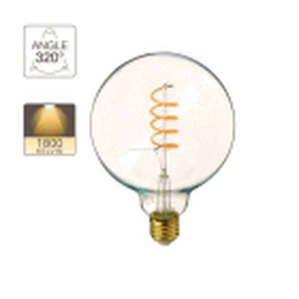 BOMBILLA LED DECORATIVA SPIRAL XANLITE EG-RFDE280B125S
