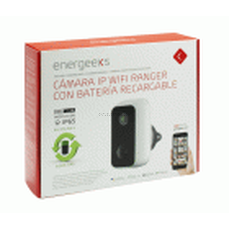 CÁMARA IP WIFI INTERIOR/ EXTERIOR CON BATERÍA ENERGEKS  RANGER