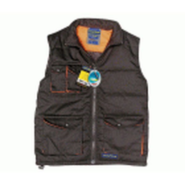 CHALECO MULTIB. ACOLCHADO NEGRO/NARANJA T-L GOODYEAR G137909