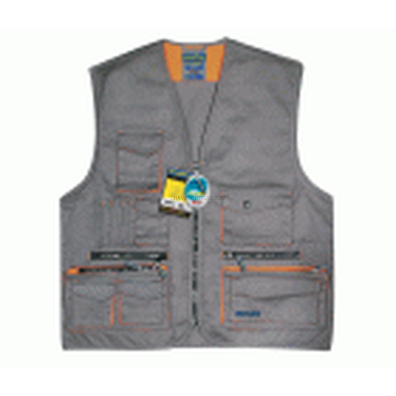 CHALECO MULTIBOLSILLOS GRIS/NARANJA T-S GOODYEAR G137905