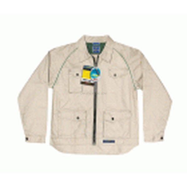 CHAQUETA BICOLOR KAKI/VERDE T-L GOODYEAR G136252