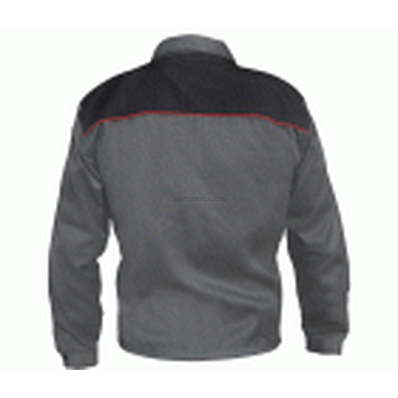 CHAQUETA REFORZADA CORDURA GRIS/NEGRO T- L FERKO F-991230