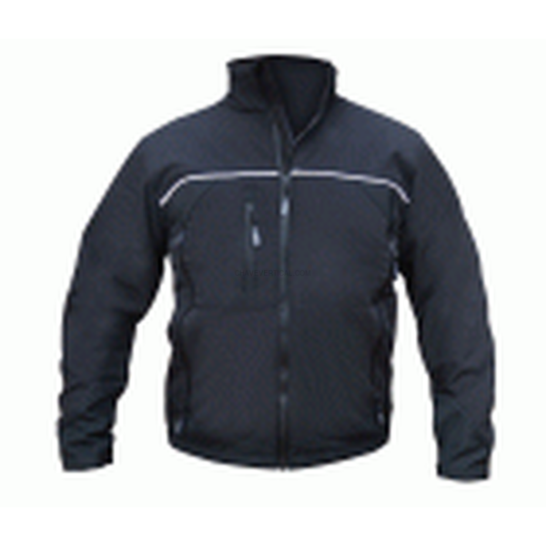 CHAQUETA SOFT SHELL ALPHA IMPERM. NEGRA T-L FERKO AR-20001