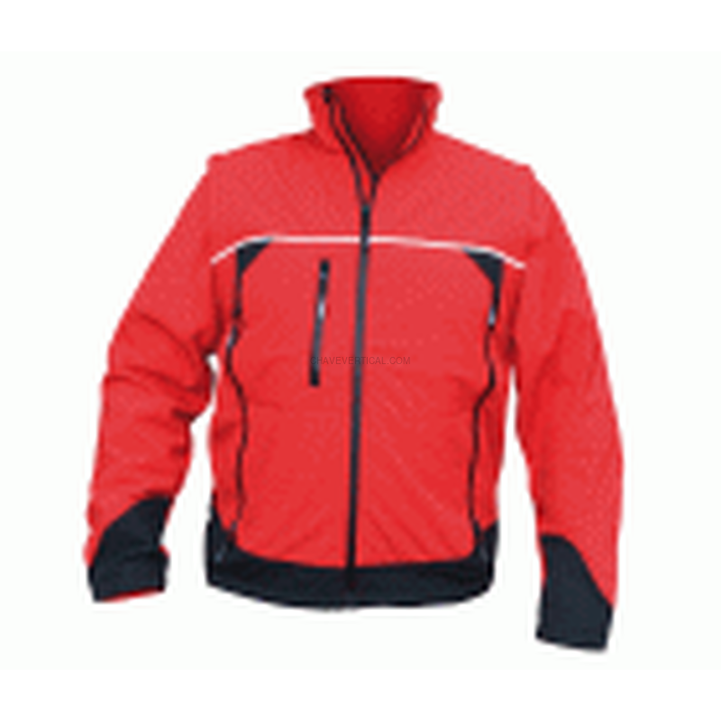 CHAQUETA SOFT SHELL OMEGA 2 EN 1 T-L ROJA FERKO AR-20006
