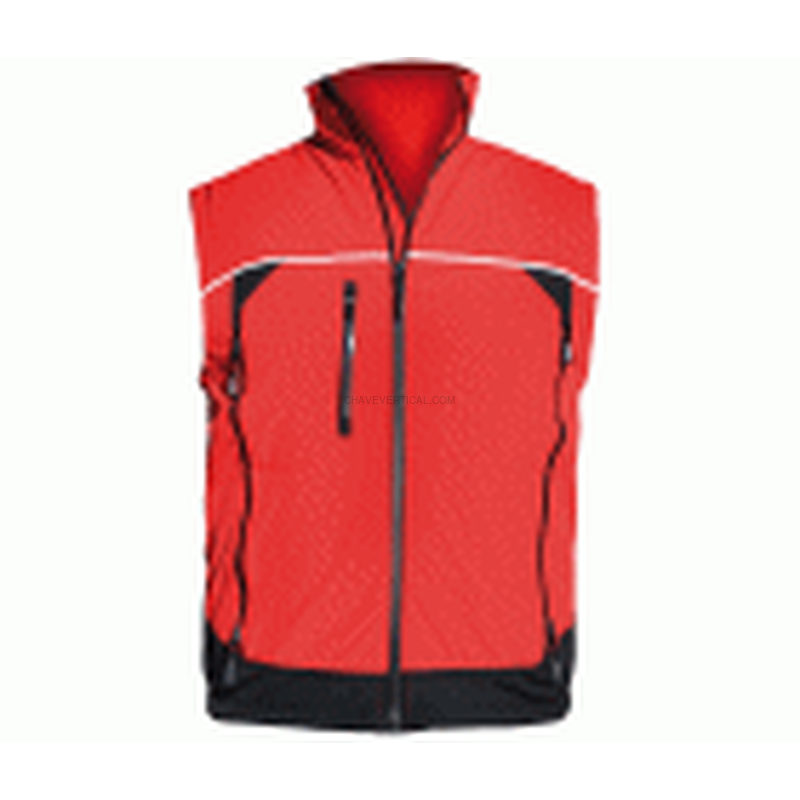 CHAQUETA SOFT SHELL OMEGA 2 EN 1 T-L ROJA FERKO AR-20006
