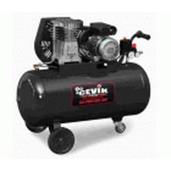 COMPRESOR CORREA 100L 3HP 230V CEVIK PRO CA-PRO100-3M