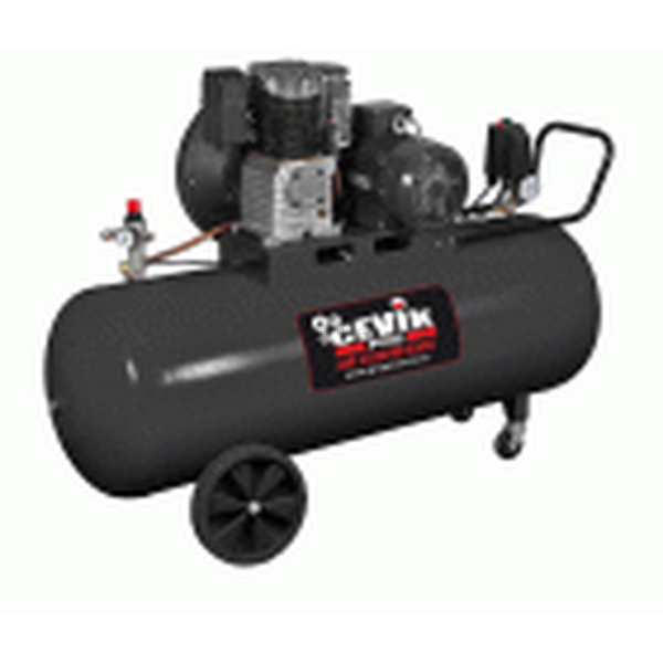 COMPRESOR CORREA 200L 4HP 230V CEVIK PRO CA-PRO200-4MF