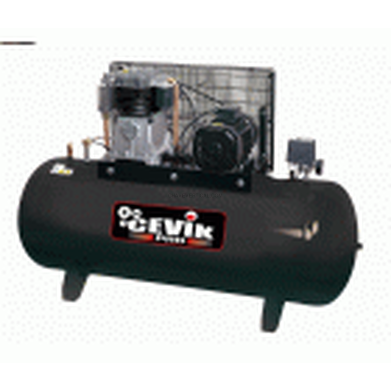 COMPRESOR CORREA 300L 5.5 TRI. CEVIK PRO CA-AB300/525TF