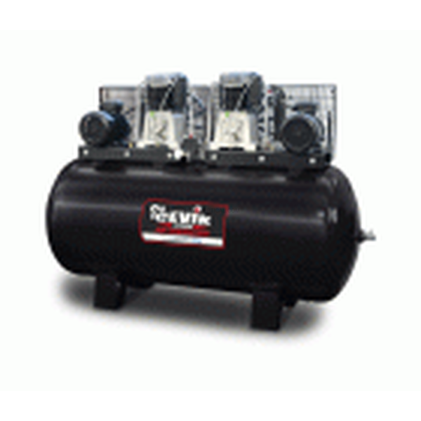 COMPRESOR CORREA 500L 7.5+7.5 CEVIK PRO CA-ABT500-1716
