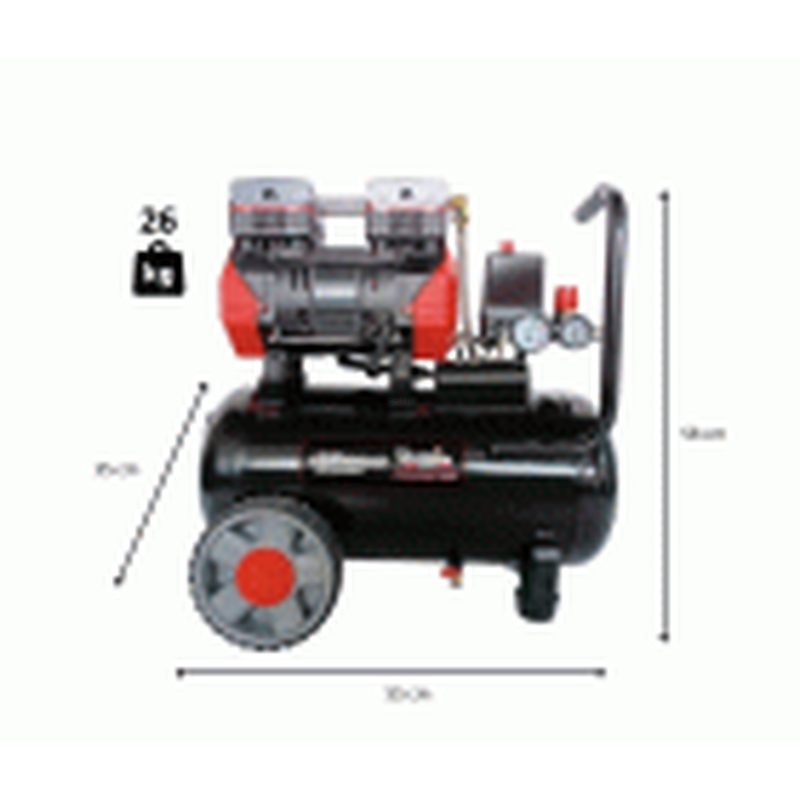 COMPRESOR SILENT 24L 2HP CEVIK PRO CA-PRO27XS