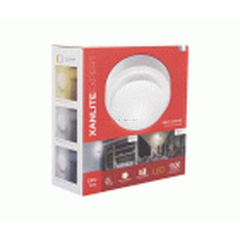 EXTERIOR LED REDONDO NEGRO 850L XANLITE HUB850RNIPCCT