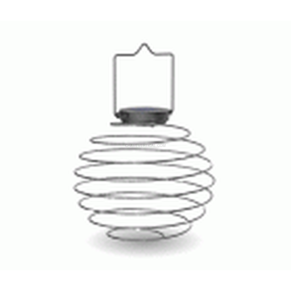 EXTERIOR SOLAR LED ESPIRAL NEGRA 22C 3000K XANLITE EG-SOLASN