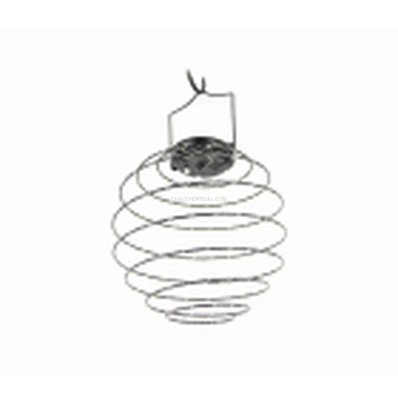 EXTERIOR SOLAR LED ESPIRAL NEGRA 22C 3000K XANLITE EG-SOLASN