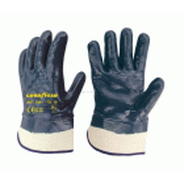 GUANTE ALGODÓN/NITRILO AZUL T-9 GOODYEAR G0541