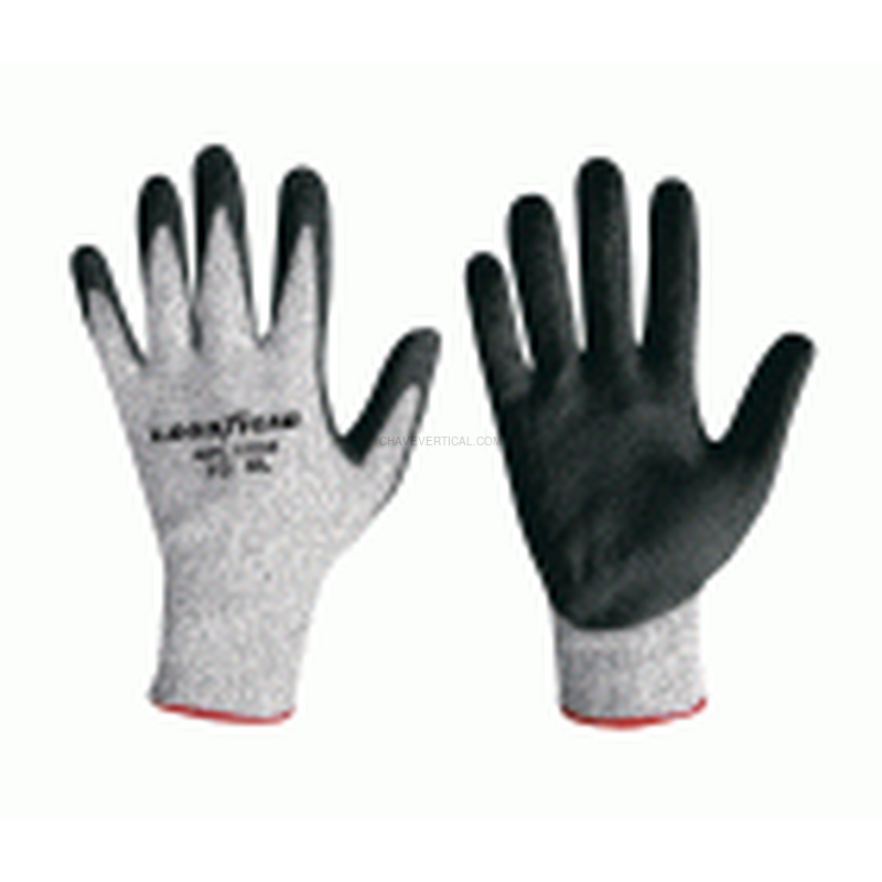 GUANTE FIBRA VIDRIO/POLIURETANO ANTICORTE T-M GOODYEAR G5280
