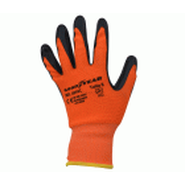 GUANTE FLUOR NITRILO NEGRO T-10 GOODYEAR G058C