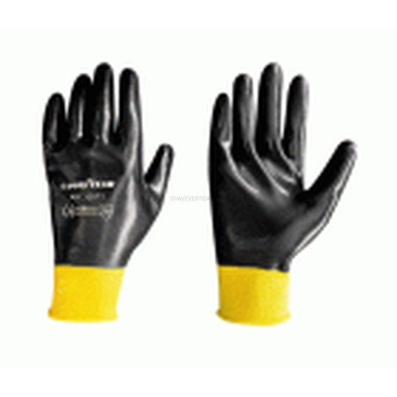 GUANTE NYLON/NITRILO NEGRO T-9 GOODYEAR G571