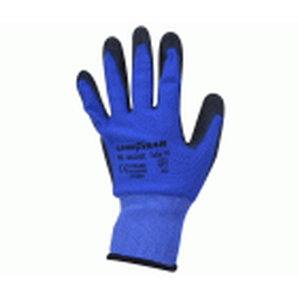 GUANTE NYLON/POLIURETANO AZUL T-10 GOODYEAR G05260C