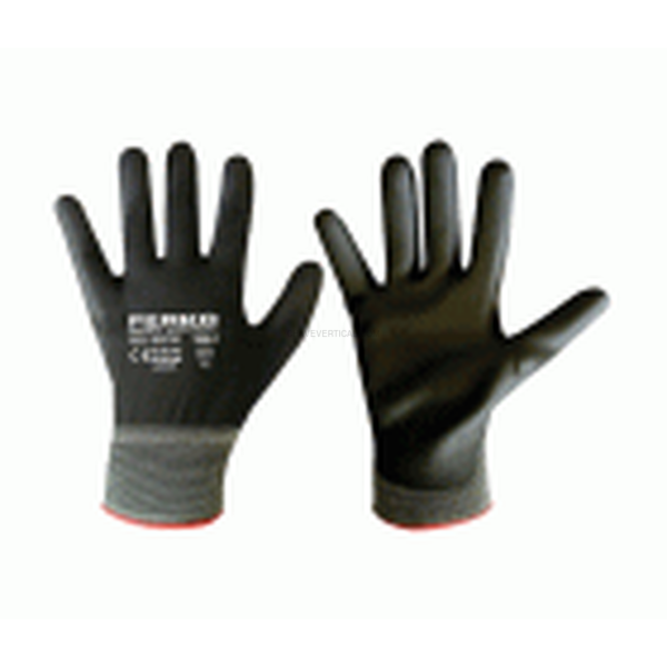GUANTE POLIESTER/POLIURETANO T-10 FERKO F-05270C